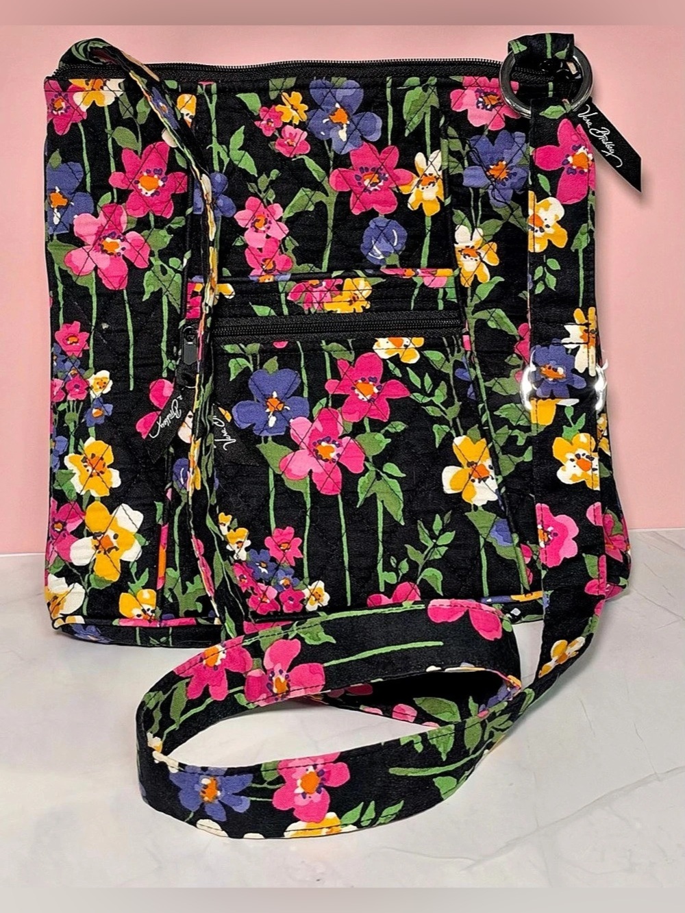 Vera Bradley Floral Print Crossbody Bag